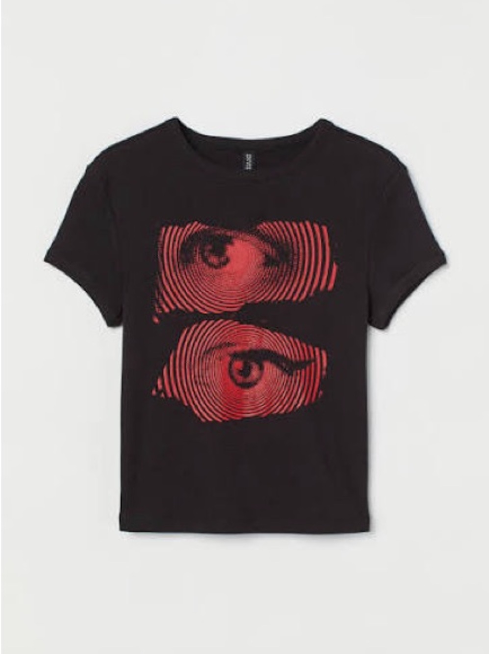 100% Cotton Black Graphic Tee